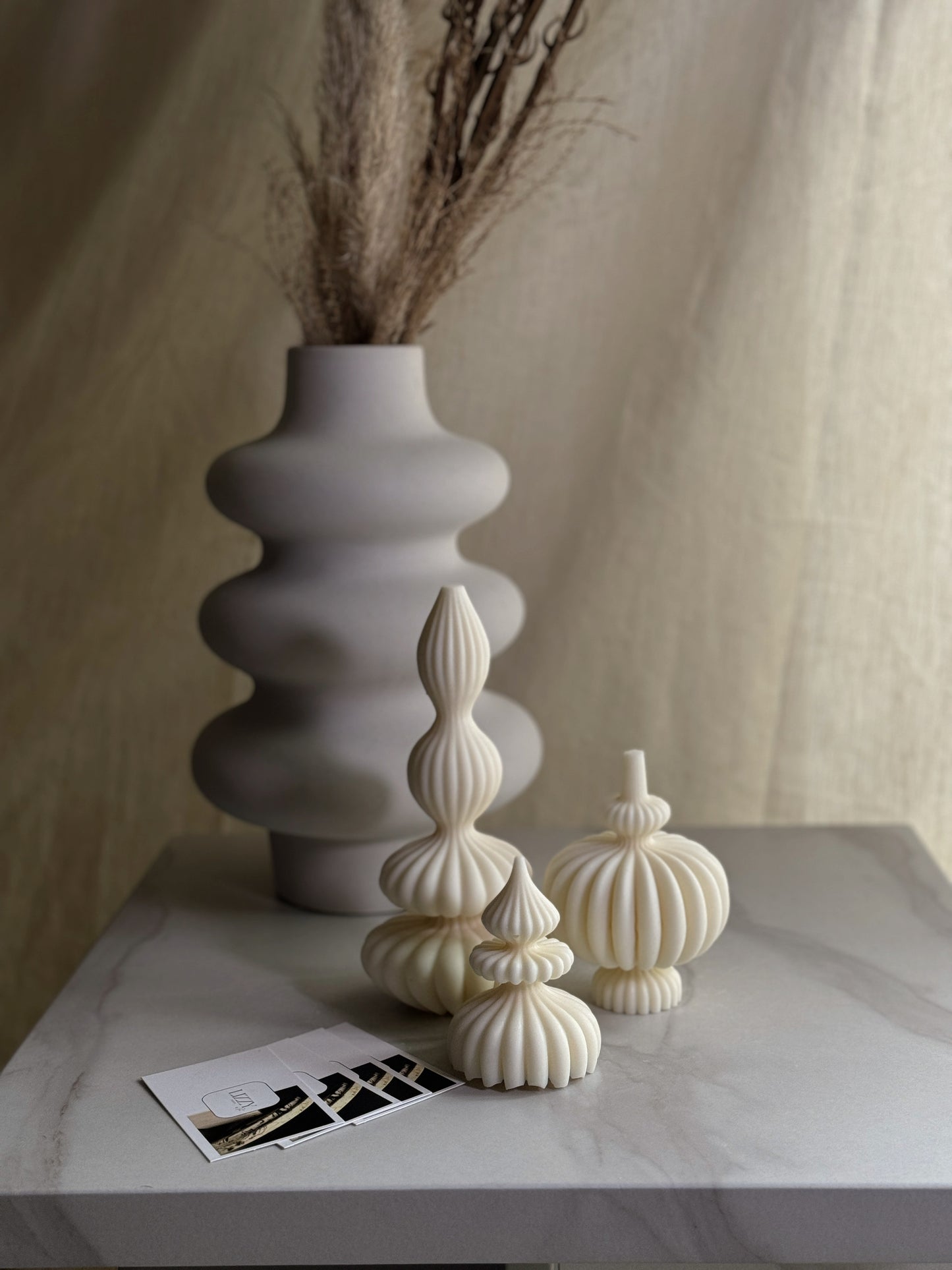 Skulpturale Dekokerze No.2