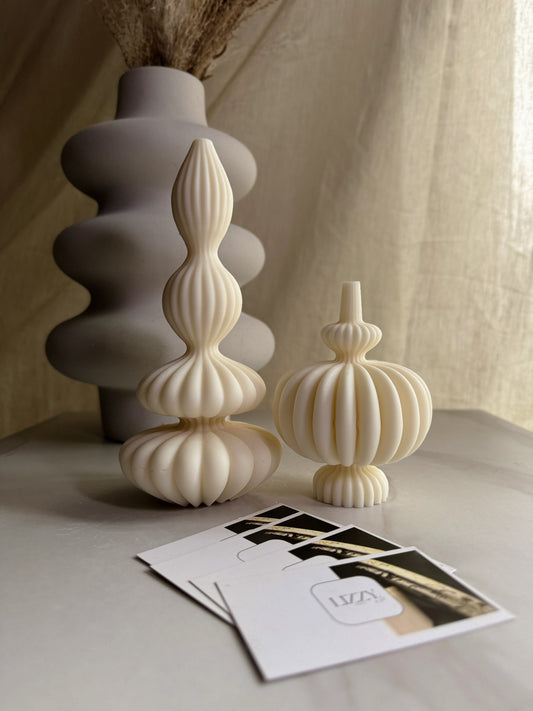 Skulpturale Dekokerze No.2